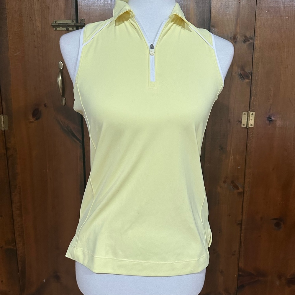 Yellow Sleeveless Women's Top